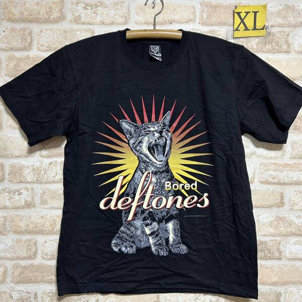 デフトーンズ Deftones ネコ キャット Tシャツ XLサイズロックバンド 半袖