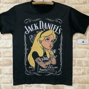 ジャックダニエル アリス パロディ Tシャツ Lサイズ