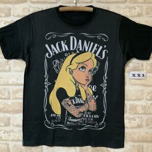 ジャックダニエル アリス パロディ Tシャツ XXL サイズ 半袖 2XL