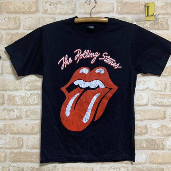 ローリングストーンズ Tシャツ Lサイズ The Rolling Stones ロックバンド