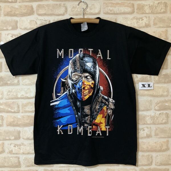 新品 モータルコンバット Tシャツ XLサイズ 管4202