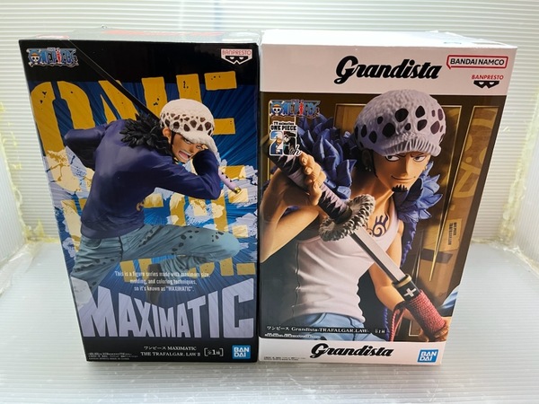 BANDAI SPIRITS ワンピース MAXIMATIC GrandistaTRAFALGAR.LAW トラファルガー・ロー 2体セット 未開封品