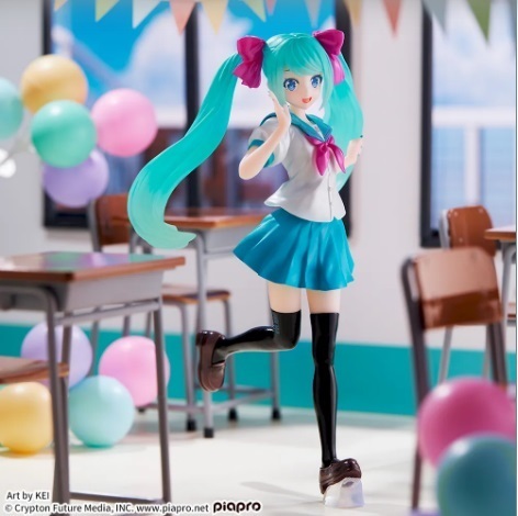SEGA セガ 初音ミクシリーズ Luminasta 初音ミク 16th Anniversary KEI Ver. 未開封品