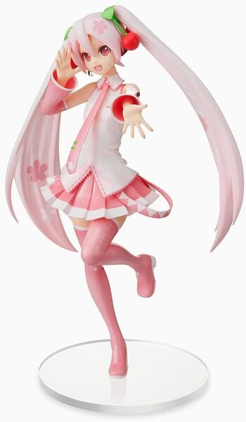 SEGA セガ 初音ミクシリーズ スーパープレミアムフィギュア 桜ミク Ver.3 未開封品