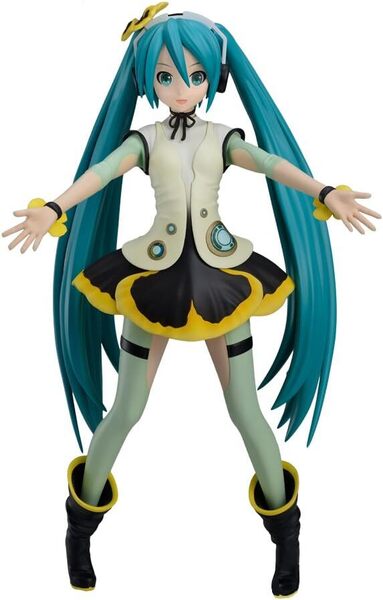 SEGA セガ 初音ミク Project DIVA Arcade Future Tone スーパープレミアムフィギュア 初音ミク-パンジー 未開封品