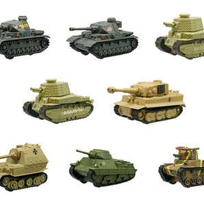 F-toys エフトイズ ガールズ&パンツァー 劇場版 ガルパン プルバックタンク Vol.2 全8種セット 未開封品