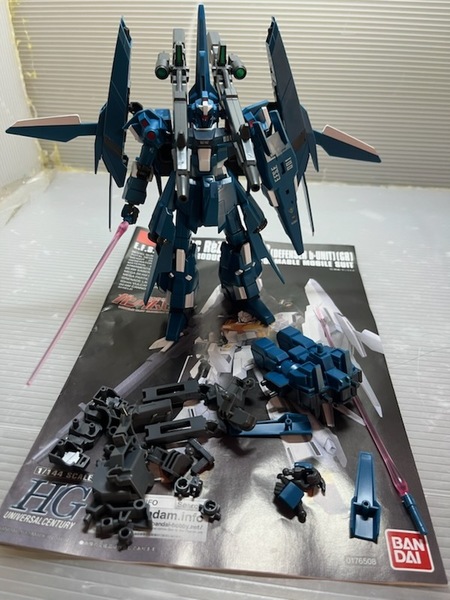 プレミアムバンダイ限定 ガンプラ HGUC 機動戦士ガンダムUC MSV 1/144 RGZ-95 リゼル(ディフェンサーbユニット) 完成品