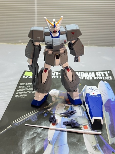 ガンプラ HGUC 機動戦士ガンダム0080 ポケットの中の戦争 1/144 RX-78 ガンダムNT-1 アレックス 完成品