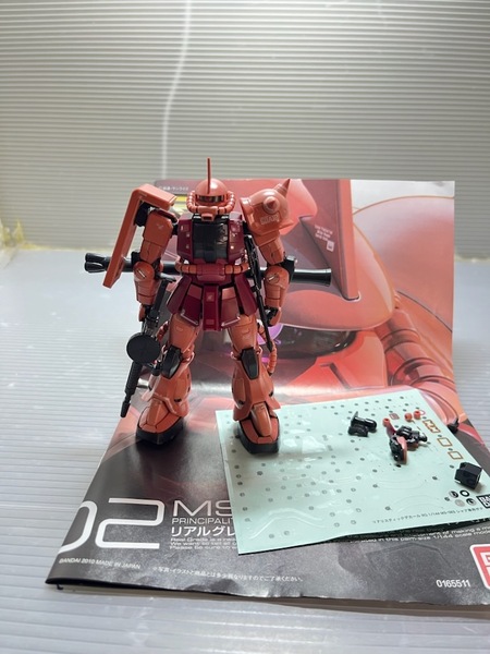 ガンプラ RG 機動戦士ガンダム 1/144 MS-06S シャア専用ザク 完成品
