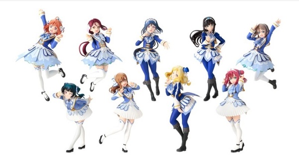 一番くじ ラブライブ!サンシャイン!! The School Idol Movie Over the Rainbow A賞-I賞 フィギュア Aqours 9人全員集合セット 9体セット