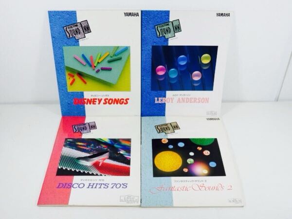 エレクトーン楽譜 エレクトーン サウンド イン 1,3,16,24 セット FDデータ付き