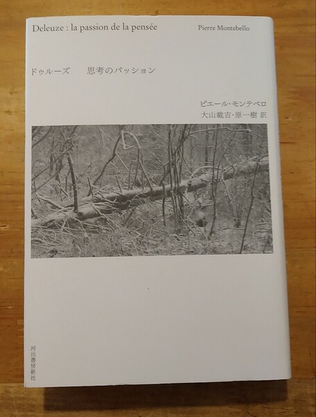 ピエール・モンテベロ ドゥルーズ 思考のパッション 河出書房新社 初版