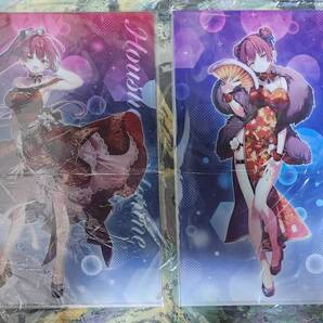 新品 宝鐘マリン×横浜マリンタワー クリアファイル 全2種 全2枚 hololive 宝鐘マリン1stライブ『Ahoy!!キミたちみんなパイレーツ』 全種類