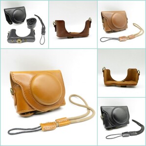 【送込】 SONY WX800 HX99 HX90V HX90 WX500 対応 ケース リスト&ショルダー ストラップ ソニー 保護 case bag DSC