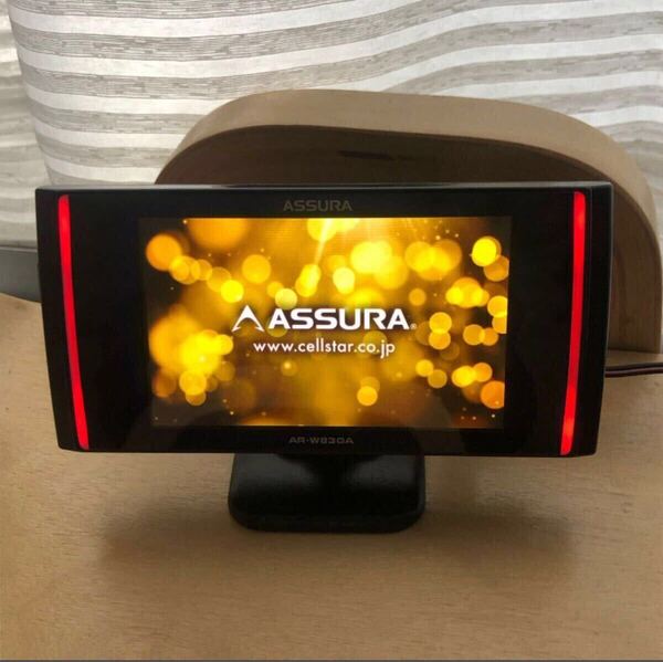 【送料無料】セルスター GPSレーダー探知機 AR-W83GA 無線LAN 3.7インチMVA液晶 フルマップ タッチパネル ドラレコOBDII対応 動作確認済み