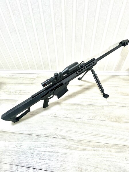 バレットm82 ナーフガン 排莢式 排弾 スポンジ弾 リアルカート ライブカート式 スナイパーライフル エアガン 重機関銃 ラスト1点
