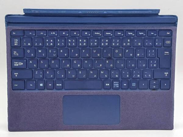 送料無料 Surface Pro 3/4/5/6/7 用 ブルーパープル 中古キーボード 動作確認済みです。 026