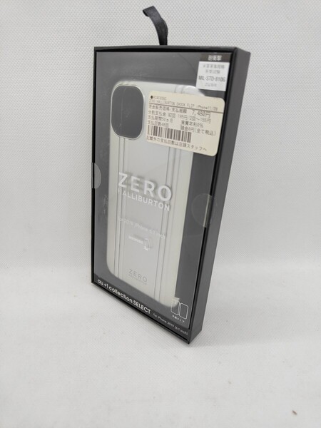 (A11前)iPhone11/XR用ケース ゼロハリバートン 新品未使用 手帳型