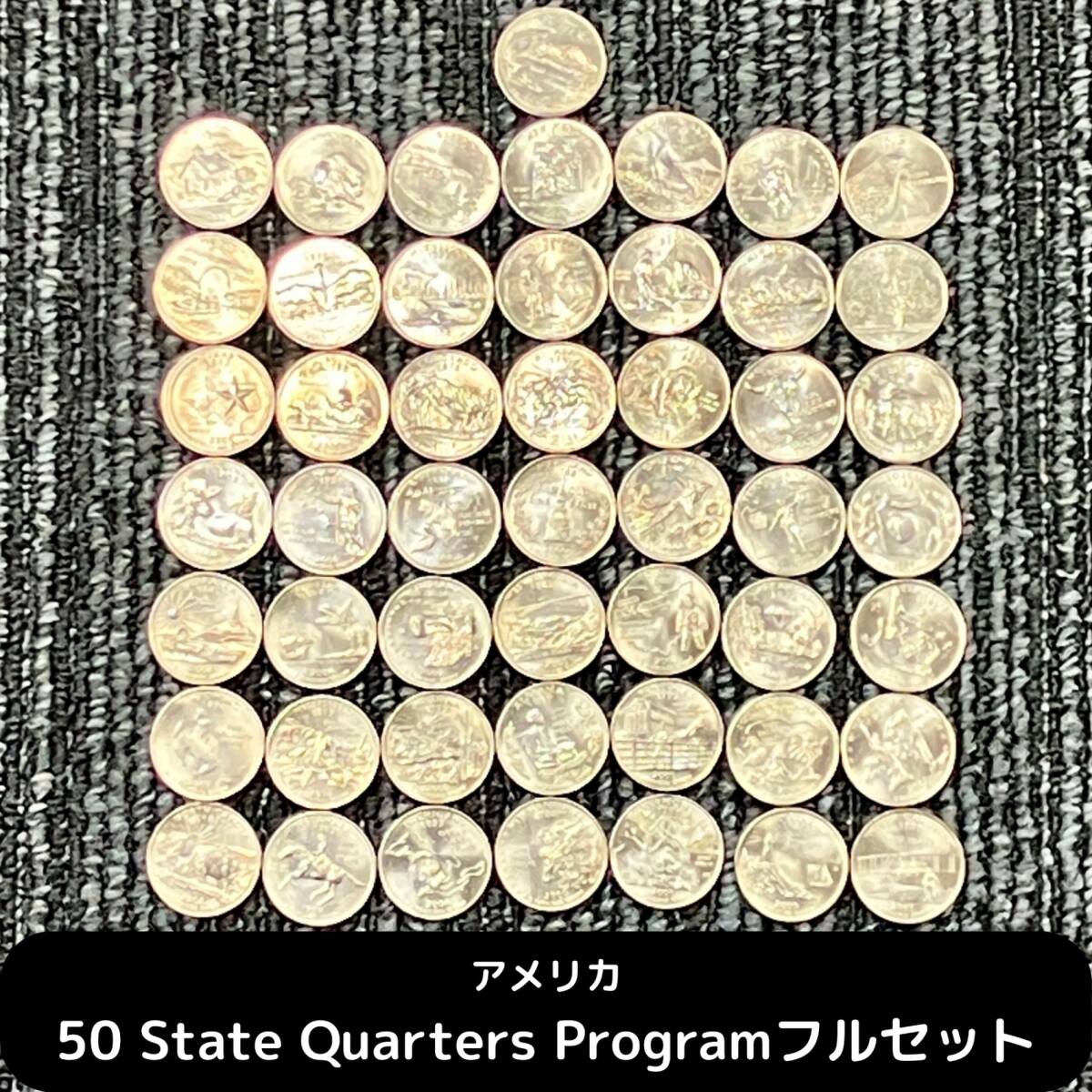 第一ネット Yahoo!オークション -「50州 25セント」(貨幣) の落札相場・落札価格 コレクション