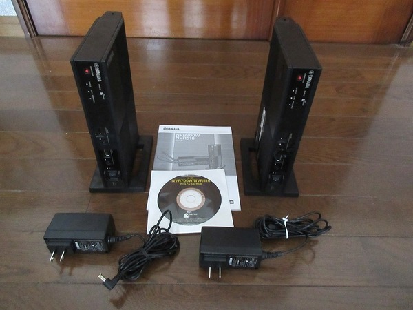 送料込 動作確認済 2台セット 中古 YAMAHA NVR510 ヤマハ ギガアクセス VoIPルーター