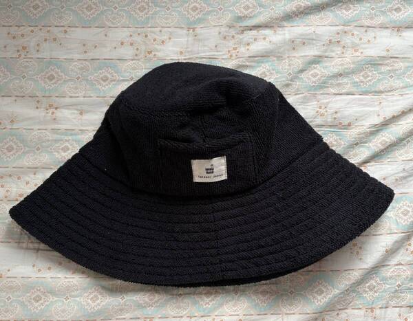 【美品】Totonoi Japan サウナハット/タオル素材 洗濯可 フリーサイズ