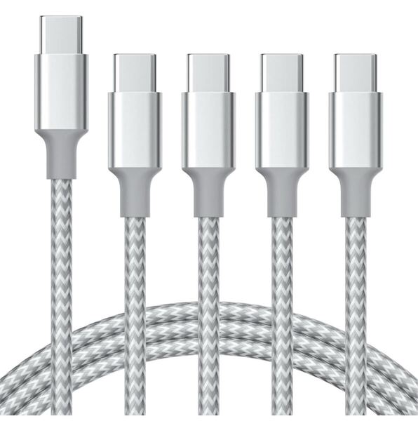 USB Type Cケーブル 4本セット【1m+1m+2m+2m】タイプc ケーブル PD対応 データ転送 高耐久ナイロン