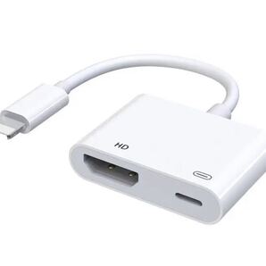 HDMI アダプター ライトニング ipad/iphone HDMI変換アダプタ