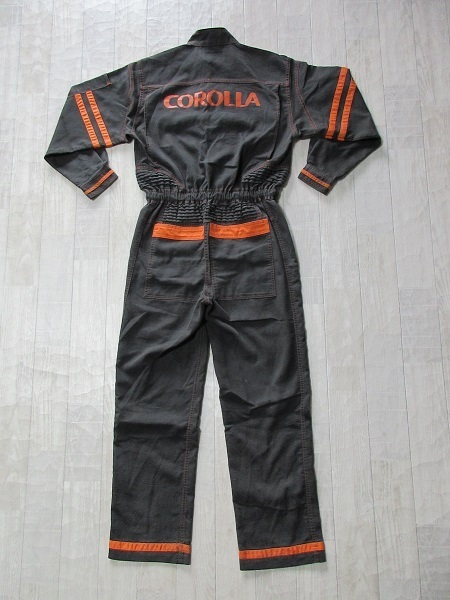 『 送料無料!』《 非売品!》★レア・貴重 ♪【トヨタ・TOYOTA】『カローラ・COROLLA』作業服!長袖メカニックツナギ・オールインワン・L