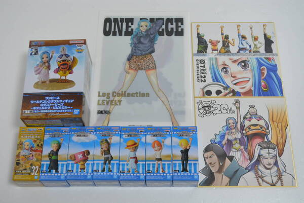 ONE PIECE ワーコレ ログストーリーズ ビビ&カルー+仲間の印 全6種 ワールドコレクタブル ルフィ ゾロ ナミ ウソップ ログコレクション