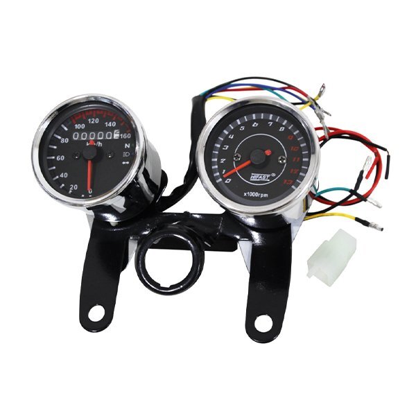 Amazon.co.jp: PHOENIX LED タコメーター バイク 汎用 12V 電気