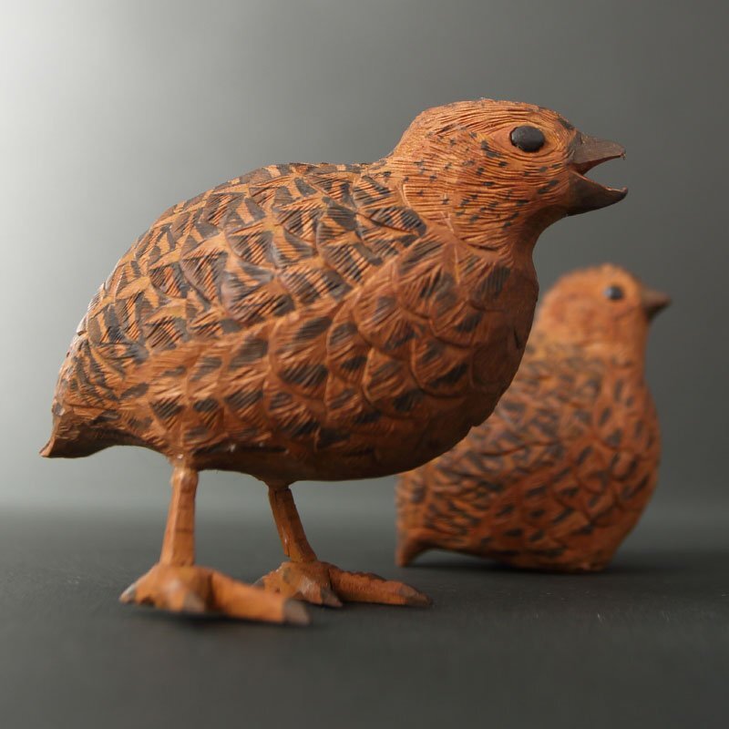 日本彫刻 木製品 近代木彫作家 作品 母子像 木彫り 手彫り