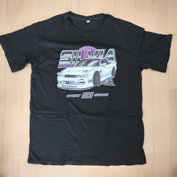 Nismo S13 シルビア Tシャツ 黒 L 新品 ニスモ 日産 即決 送料込 国内在庫 匿名配送 半袖Tシャツ