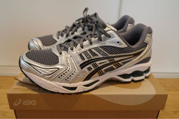 新品 asics gel kayano14 Metropolis Jasper Greenアシックスゲルカヤノ ジャスパーグリーン 27.5cm