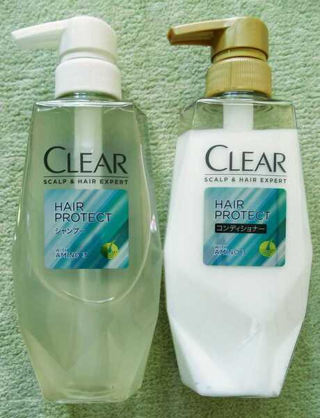 【再値下げ】【送料無料】CLEAR(クリア)【新品未開封】シャンプー&コンディショナー 各350g 2本セット 抜け毛ケア ユニリーバ