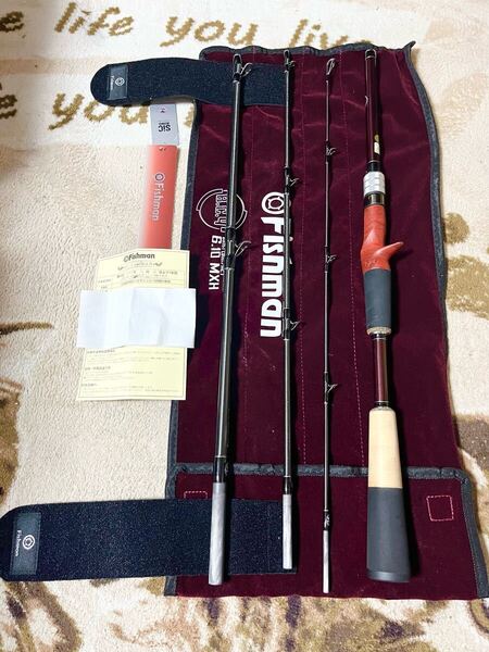 フィッシュマン ブリストコンパクト BC4 6.10MXH ロッド Fishman