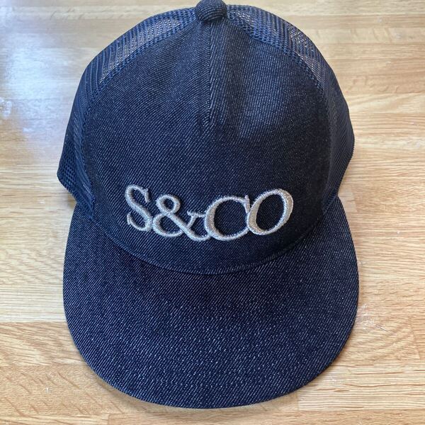 Sugar&Co. シュガーアンドコー 2025SS Washable Mesh Cap ウォッシャブル メッシュキャップ S&CO SGR-CAP DENIM アメカジ 帽子 新品