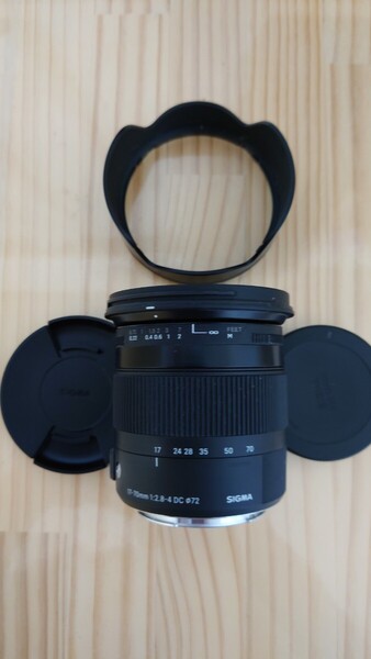 ★実用美品★ SIGMA シグマ 17-70mm F2.8-4 Contemporary DC HSM MACRO Canon キャノン