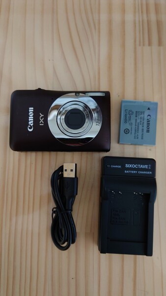 ★実用品★ Canon キャノン IXY 200F ブラウン