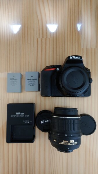 ★実用美品★ Nikon ニコン D5500 AF-S 18-55mm F3.5-5.6 VR レンズセット