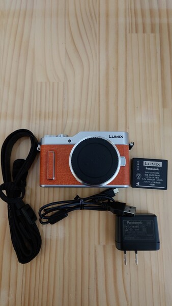 ★美品★ Panasonic パナソニック LUMIX ルミックス DC-GF10 オレンジ