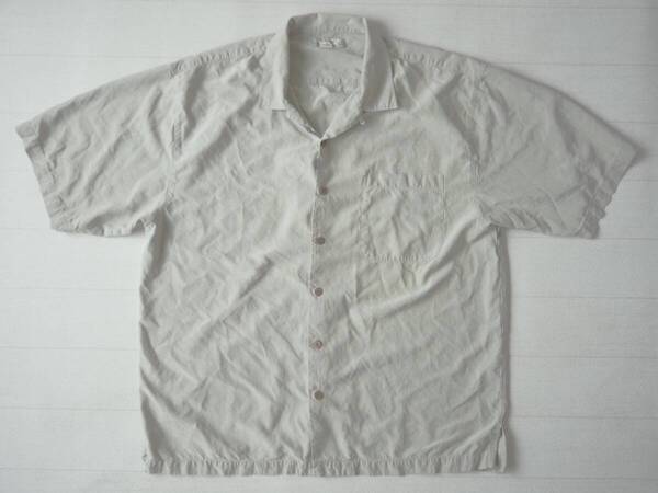 ☆送料無料☆ Tommy Bahama トミーバハマ USA直輸入 古着 胸ポケット付き シルク 90’s アロハシャツ メンズ XL セージ トップス 中古 即決