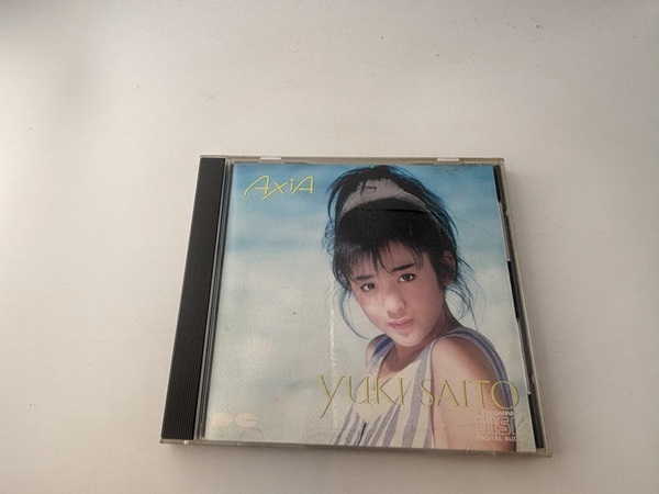 旧規格 AXIA CD 斉藤由貴 3H16-05@ 中古