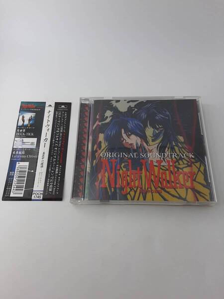 帯つき NIGHT WALKER ナイト ウォーカー 真夜中の探偵 CD サウンドトラック バクチク 3H20-05@ 中古