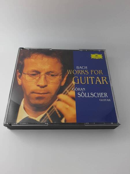 バッハ ギター作品集 CD イェラン・セルシェル 11弦アルト・ギター 3H24-05@ 中古