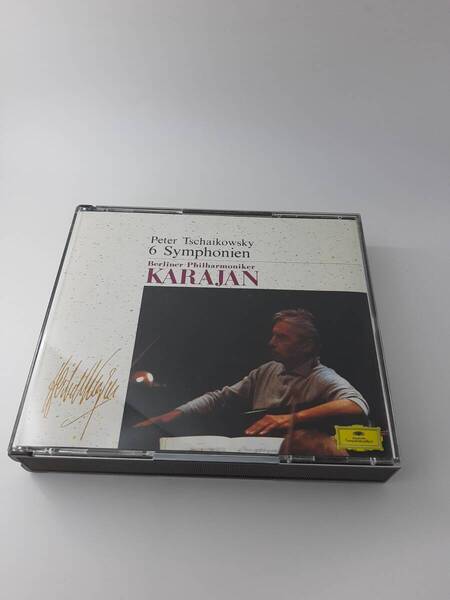 チャイコフスキー 交響曲全集 CD ヘルベルト フォン カラヤン 3H24-05@ 中古