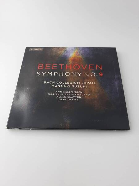 Beethoven Symphony No.9 合唱付き SACD ハイブリッド CD Bach Collegium Japan 鈴木雅明 3H26-05@ 中古