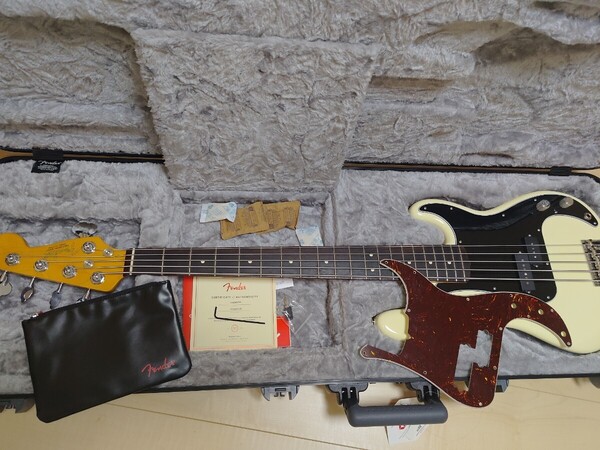 Fender American Professional II Precision Bass V, Rosewood Fingerboard, Olympic White
