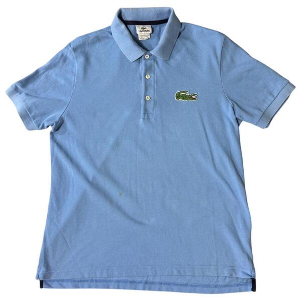 LACOSTE ラコステ デカワニ ビッグワッペン ロゴ ポロシャツ ロゴ