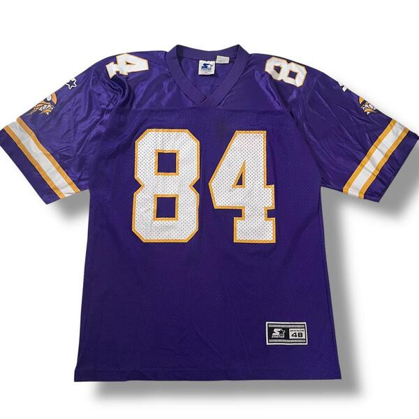 90s NFL バイキングス ゲームシャツ ユニフォーム ランディモス 古着