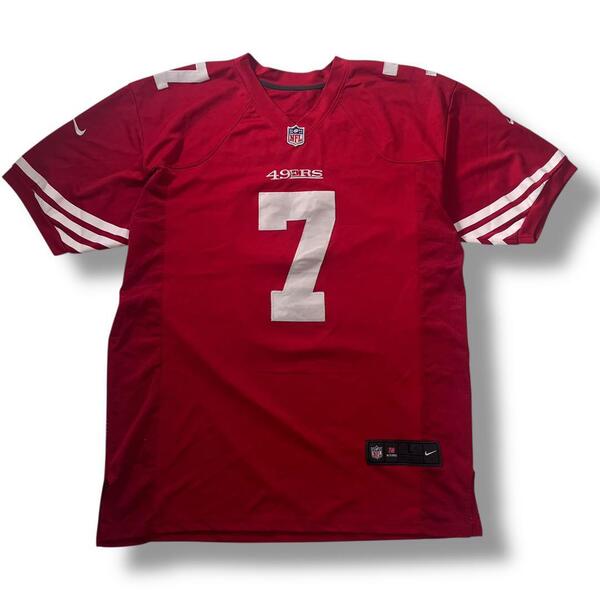 ナイキ NFL 49ers コリン キャパニック ゲームシャツ ユニフォーム